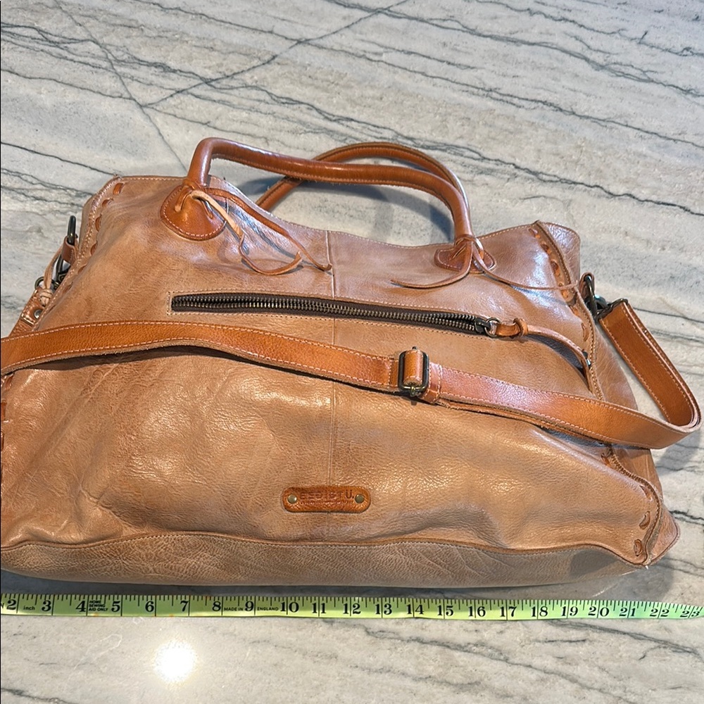 Brown Leather Men's Bag